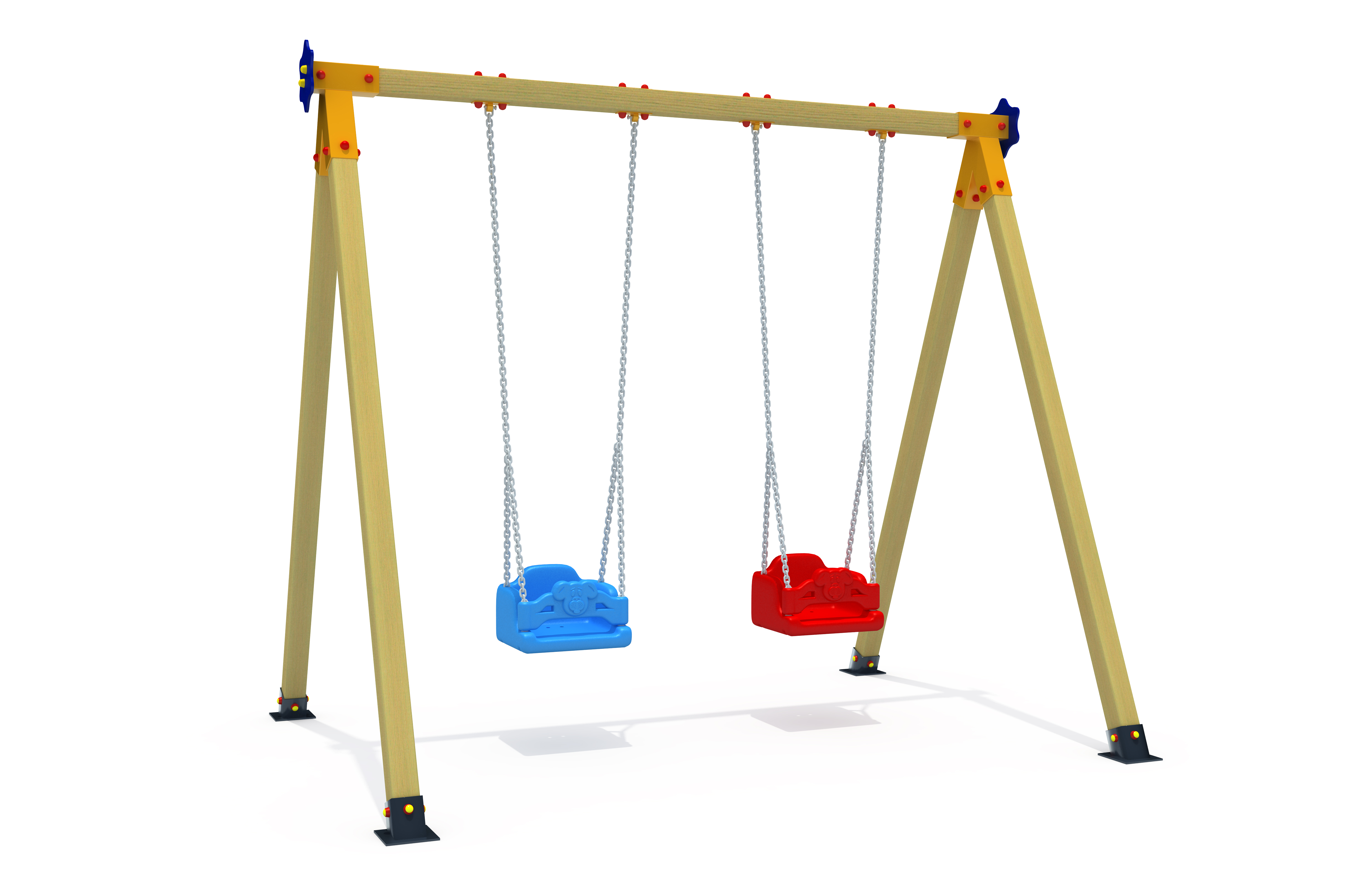 Salıncaklar A-PSL-2100 PSL-2112 | Oyun Elemanları | Erse Kent Mobilyaları